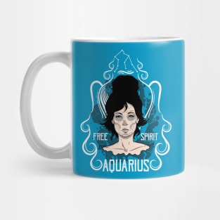 Zodiac Signs: Aquarius - The Water Bearer Mug